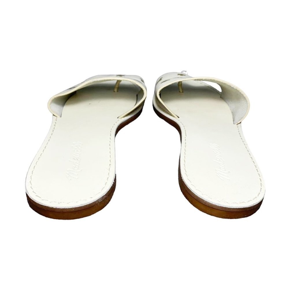MADEWELL Cactus Print Leather Thong Slides - Picture 5 of 8